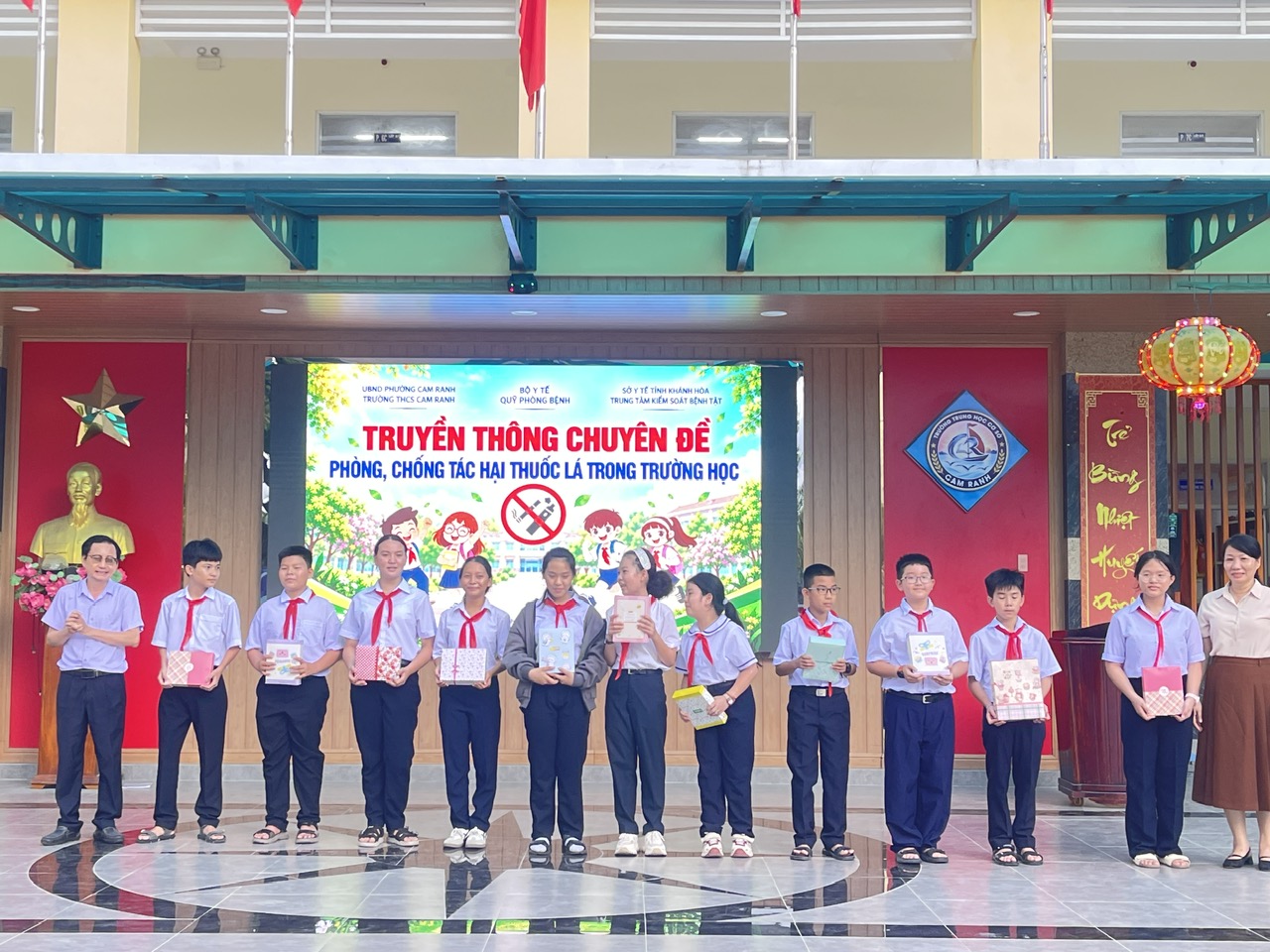Gần 600 học sinh được truyền thông phòng, chống tác hại thuốc lá